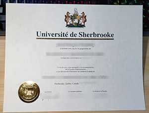 加拿大舍布鲁克大学毕业证样本
