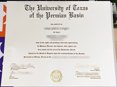 美国得克萨斯大学奥斯汀分校毕业证样本