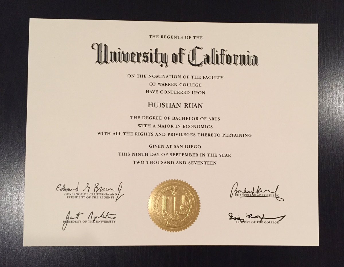 美国加利福尼亚浸会大学毕业证样本
