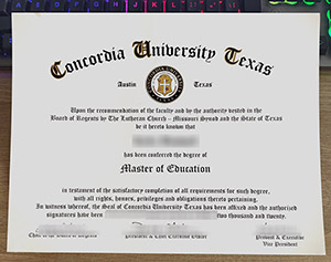 美国德克萨斯大学毕业证样本