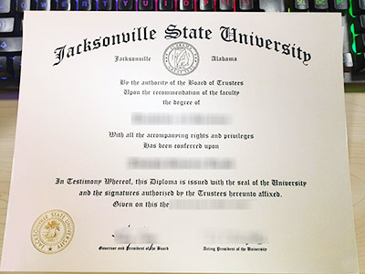 美国杰克逊维尔州立大学毕业证样本