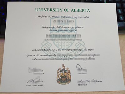 加拿大阿尔伯塔大学毕业证样本