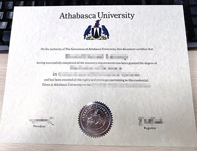 加拿大阿萨巴斯卡大学毕业证样本
