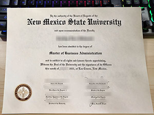 美国新墨西哥州立大学毕业证样本