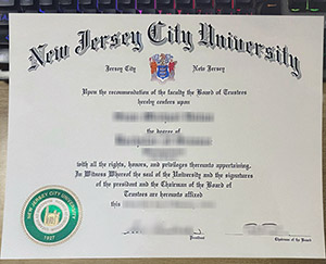 美国新泽西城市大学毕业证样本
